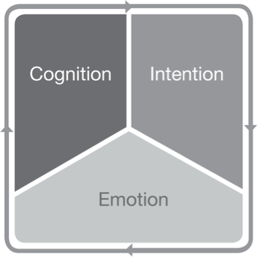 Integrated Learning:  Cognition, Intention and Emotion are in sync